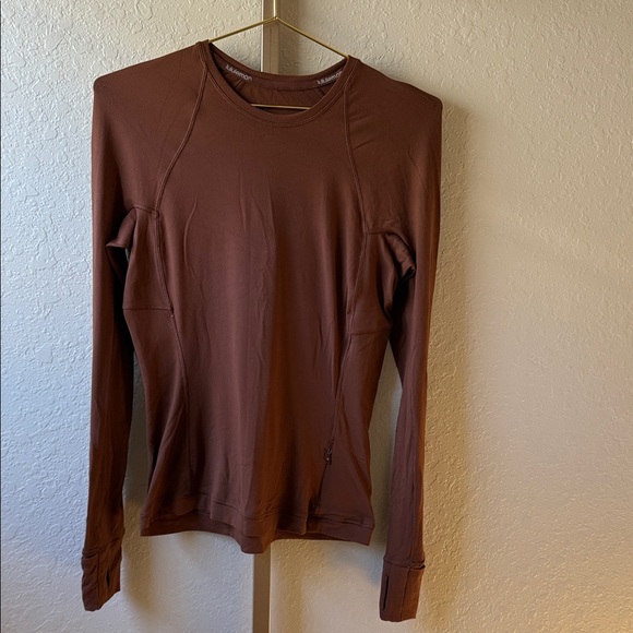 Lululemon It’s Rulu Run Long Sleeve Brown Size 6 - Picture 1 of 7